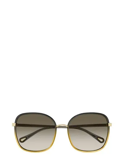 Chloé Eyewear Square Frame Sunglasses In Multi