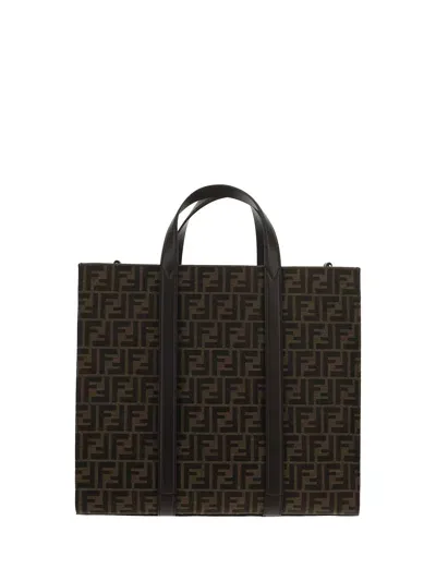 Fendi Tote Handbag In Tab.mr/ebano