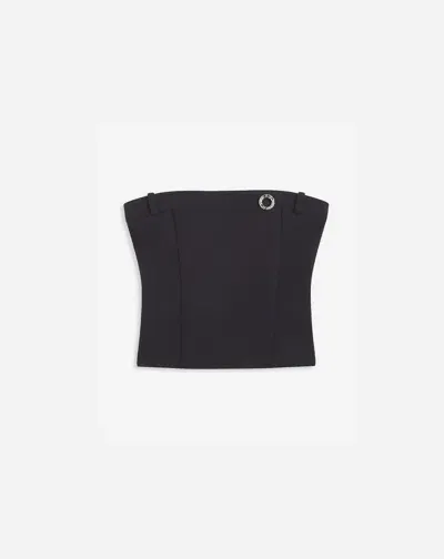 Lanvin Bustier Pour Femme In Black