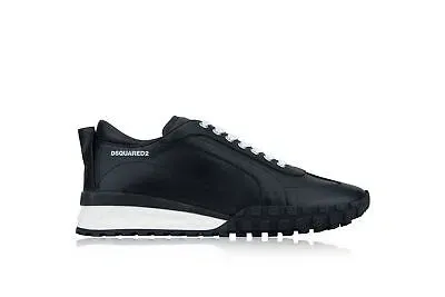 Pre-owned Dsquared2 Snm0196 2124 Turnschuhe W4.sc2450 In Schwarz