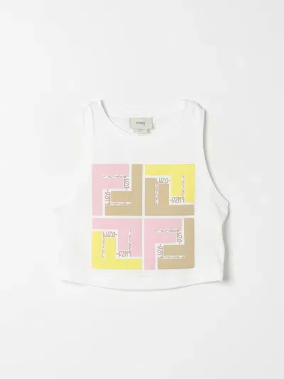 Fendi Top  Kids Kids In White