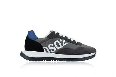 Pre-owned Dsquared2 Snm0270 M599 Turnschuhe W4.sc2470 In Grau, Blau