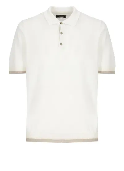 Peserico T-shirts And Polos Ivory In White