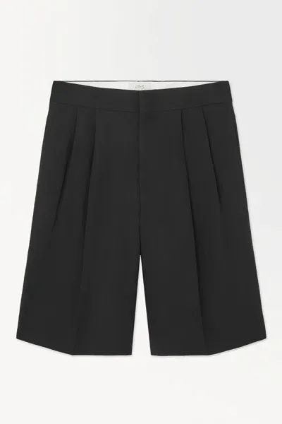 Cos The Pleated Shorts In Black