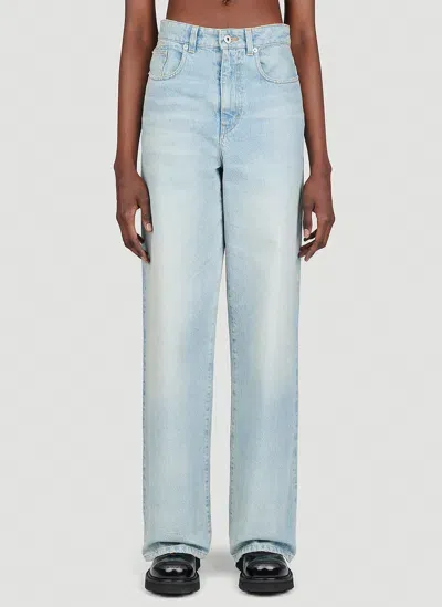 Kenzo Japanese Denim Jeans In Blue