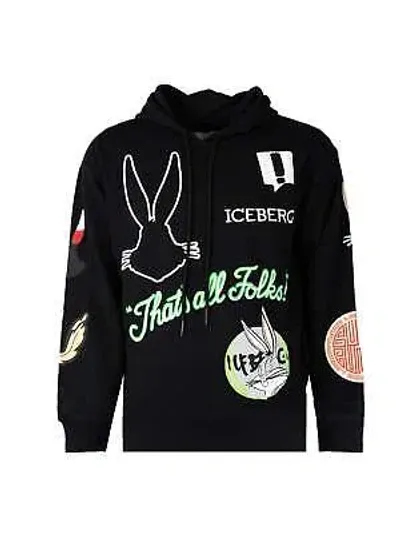 Pre-owned Iceberg Sweatshirt Bugs Bunny - E0806302 - Schwarz