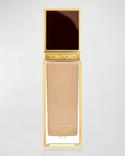 Tom Ford 1 Oz. Shade And Illuminate Soft Radiance Foundation Spf 50 In 6.5 Sable