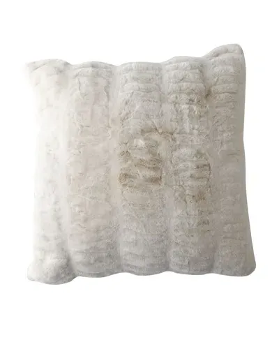 Fabulous Furs Couture Collection Pillow In Ivory