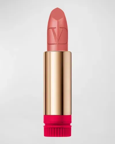 Valentino Satin Rosso  Lipstick Refill In 101a