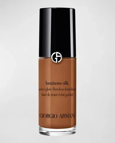 Armani Collezioni Luminous Silk Perfect Glow Flawless Oil-free Foundation Mini In 11.5 Deep/peach