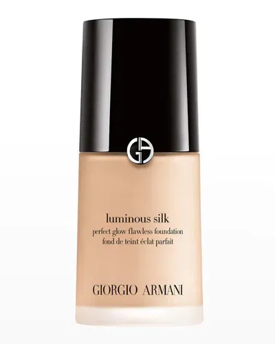 Armani Collezioni Luminous Silk Perfect Glow Flawless Oil-free Foundation In . (light To Medium With A Neutral Undert