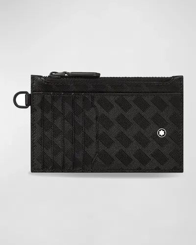 Montblanc Extreme 3.0 Zip Card Holder In Black