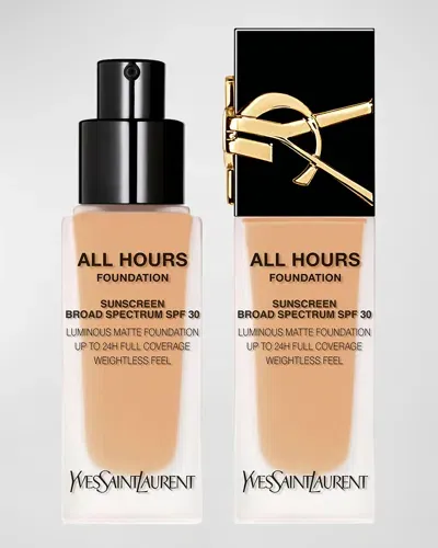 Saint Laurent 0.85 Oz. All Hours Luminous Matte Foundation In Lw9