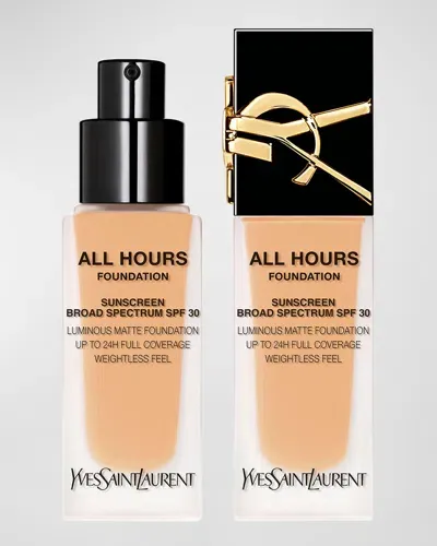 Saint Laurent 0.85 Oz. All Hours Luminous Matte Foundation In Ln9