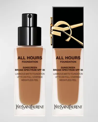 Saint Laurent 0.85 Oz. All Hours Luminous Matte Foundation In Dn1