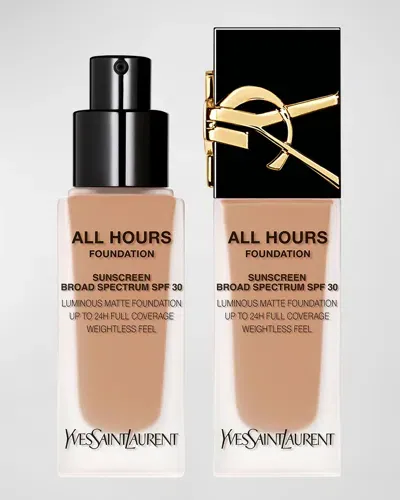 Saint Laurent 0.85 Oz. All Hours Luminous Matte Foundation In Mn9