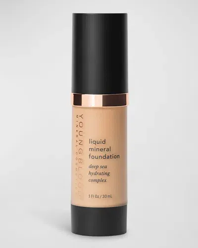 Youngblood Mineral Cosmetics Liquid Mineral Foundation Deep Sea Hydrating Complex, 1 Oz. In Capri