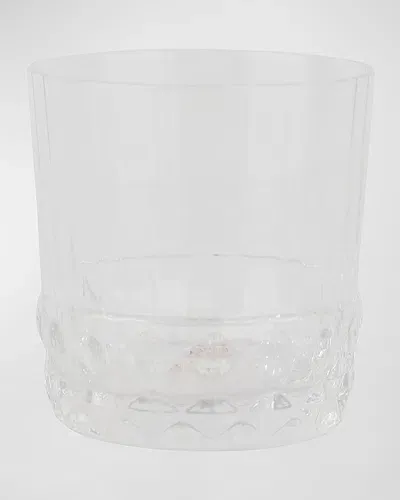 Vietri Deco Short Tumbler, 12 Ounces In Clear