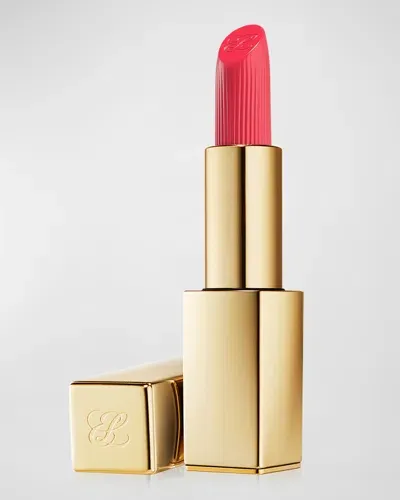 Estée Lauder Pure Color Creme Lipstick In 320 Defiant Coral