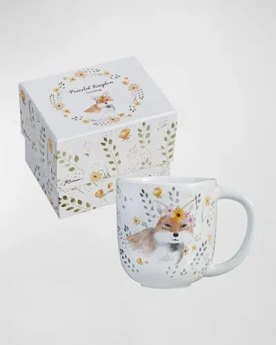 Rosanna Peaceful Kingdom Mug, 13 oz In Fox