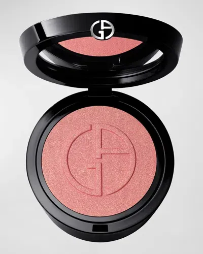 Armani Collezioni Luminous Silk Glow Blush In Euphoric - Peachy Pink