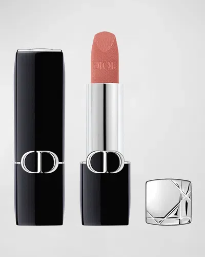 Dior Rouge Velvet Lipstick In 100 Nude Look - Velvet