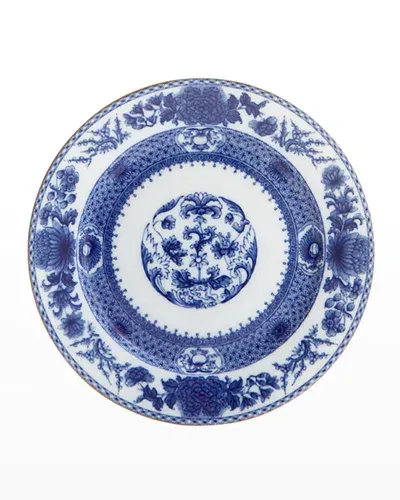 Mottahedeh Imperial Blue Bread & Butter Plate In Blu/wht