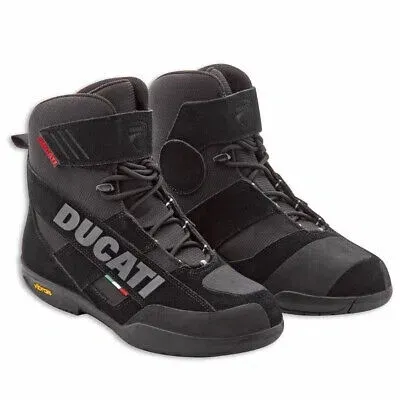 Pre-owned Ducati Stiefel Motorrad Niedrig Techniker Unisex  Company C4 Gtx Black 9810856