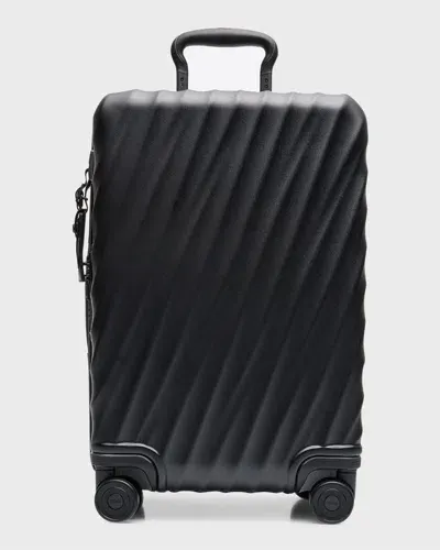 Tumi International Expandable 4-wheel Carry On Luggage In Black Texture