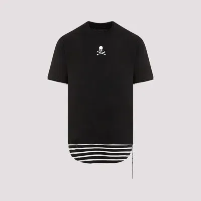 Mastermind Japan Black Layered Cotton T-shirt