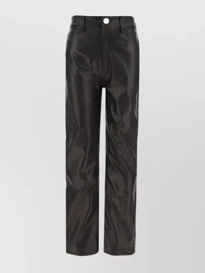 Khaite Danielle Pant In Black