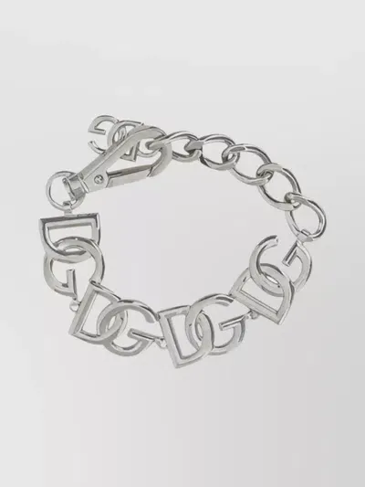 Dolce & Gabbana Pop Bracelet In Argento/palladio