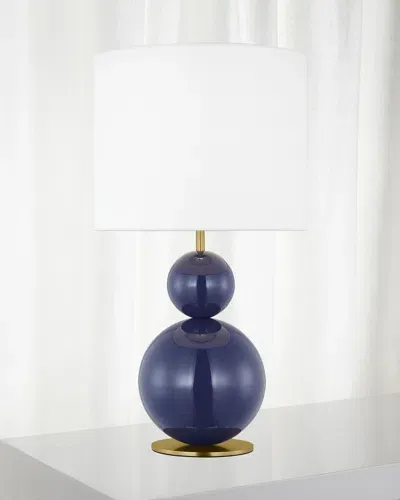 Visual Comfort Studio Suki Medium Table Lamp By Kate Spade New York In Navy