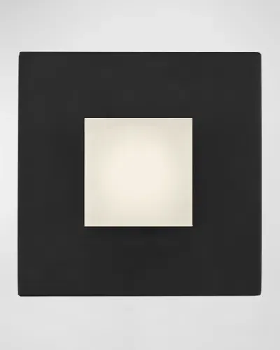 Visual Comfort Studio Brander Small Sconce By Drew & Jonathan In Midnight Black