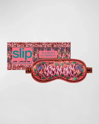 Slip Pure Silk Zodiac Sleep Mask In Scorpio