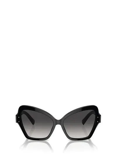 Dolce & Gabbana Eyewear Butterfly Frame Sunglasses In Black