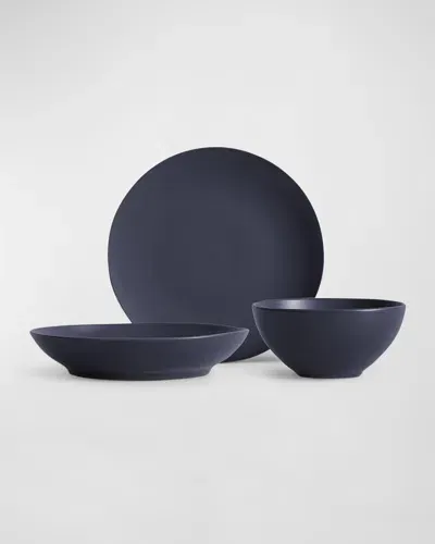 Lifetime Brands 3-piece Serving Set In Navy