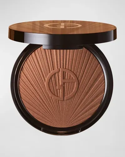 Armani Collezioni Luminous Silk Creamy Bronzing Powder In Sunbathed Dune