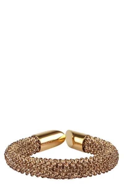 Rabanne Gold Pixel Bracelet