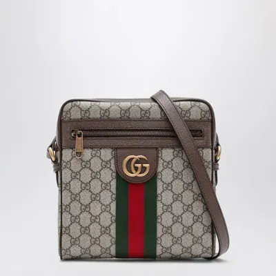 Gucci Small Ophidia Gg Supreme Bag In Beige