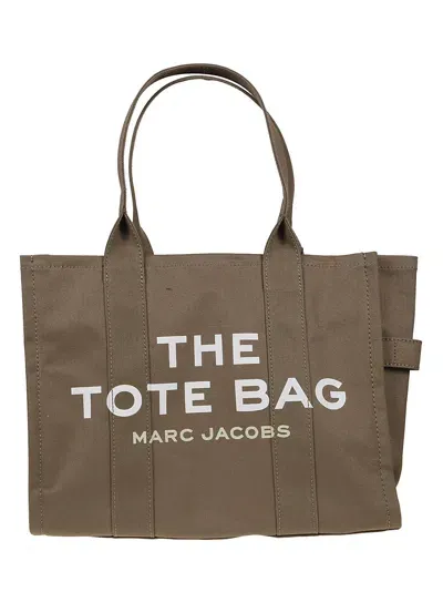 Marc Jacobs The Large Canvas Tote Bag - B In Grey