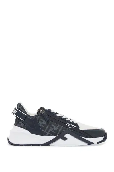 Fendi Flow Sneakers In White