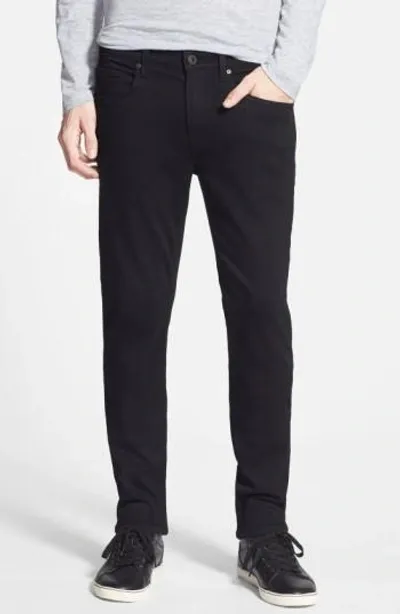 Paige Transcend - Lennox Slim Fit Jeans In Black