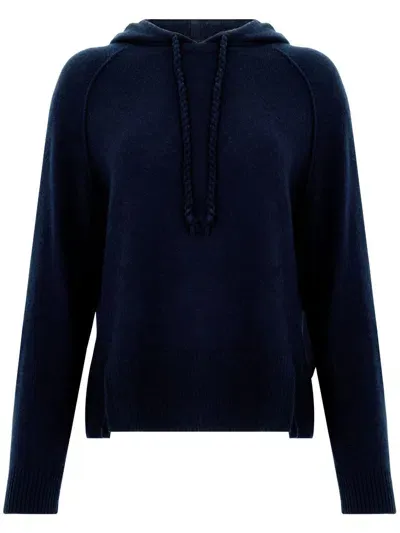 Absolut Cashmere Cashmere Hoodie In Blue