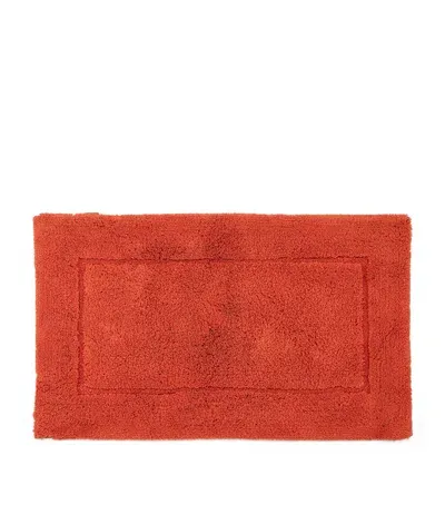 Abyss & Habidecor Egyptian Cotton Must Bath Mat In Red