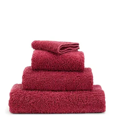 Abyss & Habidecor Egyptian Cotton Superpile Hand Towel In Pink