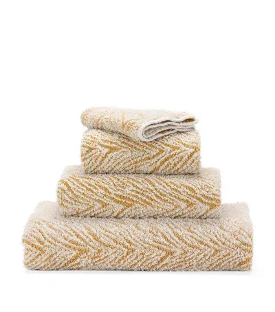 Abyss & Habidecor Egyptian Cotton Vasco Bath Towel In Gold