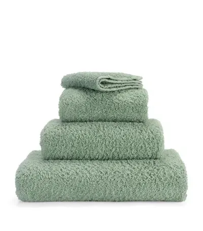 Abyss & Habidecor Super Pile Hand Towel In Green