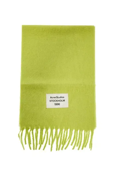 Acne Studios Alpaca Blend Scarf For In Multicolor