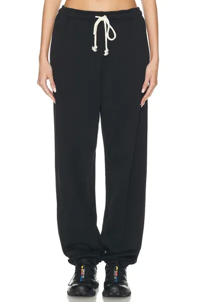 Acne Studios Black Relaxed-fit Lounge Pants